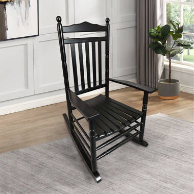 International concepts best sale solid wood rocker